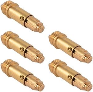 5 x Basin Sink Clicker Pop Up Bolt Basin Waste Easy Pop Up Click Clack Plug Bolt Replacement for Sink Barth Tub Basin Drain Stopper