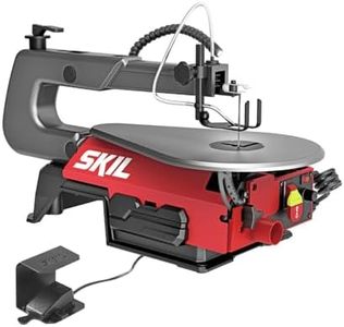 SKIL 1.2 Amp 16 in. Variable Speed Scroll Saw with Foot Pedal & LED Work Light for Woodworking-SS9503-00