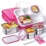 TIME4DEALS Stainless Steel Bento Lu