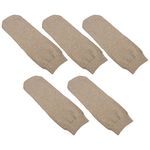 5Pcs Amputee Socks, Soft Thickened Cotton Amputee Socks BK Stump Shrinker Compression Socks for Amputee for Partial Foot Amputation, Amputee Care, Stump, Limb Compression (Brown