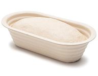 Brod & Taylor Banneton Batard 10” Proofing Basket for Sourdough & Artisan Bread Baking – Easy to Stack, Made From Sustainable Materials (1-Pack)