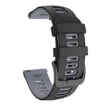 ISABAKE Strap for Garmin Vivoactive 4, Venu 2-22mm Silicone Quick Release Band for Forerunner 255/Forerunner 265 Music/Venu 3