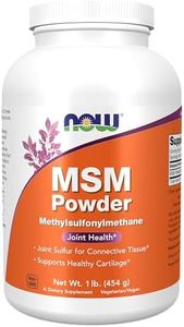 NOW Foods Supplements, MSM (Methylsulfonylmethane) Powder, Supports Healthy Cartilage*, Joint Health*, 1-Pound