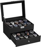 SONGMICS Watch Box, Watch Case with