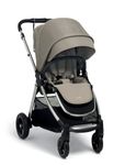 Mamas & Papas Flip XT3, Compact Pushchair, Stroller, Pram, One Handed Fold, Slim Frame, Lie Flat Seat, Large Hood, Newborn to 4 Years, Fawn