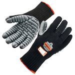 Ergodyne ProFlex 9000 Certified Lightweight Anti-Vibration Glove, Large , Black