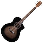 Washburn Bella Tono Vite S9V Acoustic Electric Guitar, 6-String Full Body 25.5″ Scale Length Cutaway Guitars with Barcus Berry Onboard Electronics, Elegant Design, Taste and Premium Sound