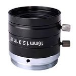 FA 16mm Machine Vision 1/1.8" Fixed Focus Lens Industrial Camera C-Mount Lens