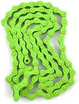 Mission BMX 410 100 Links Chain, 1/8-inch Size, Green