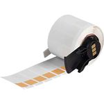 Brady PTL-29-427-OR TLS 2200 and TLS PC Link 0.5" Width x 1.5" Height, B-427 Self-Laminating Vinyl, Matte Finish Orange/Translucent Label (500 per Roll)