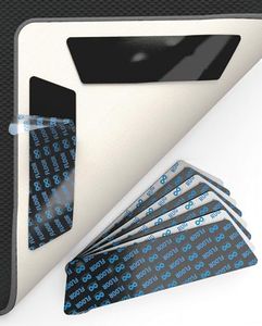 8 Pack Non Slip Rug Grippers for Wood Floors and Tile Floors - Double Sided, Reusable Rug Corner Grippers to Stop Corner Curling - Easy Install Carpet Stickers for Area Rugs - Non Slip Rug Pads