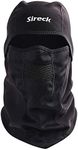 Sireck Cold Weather Balaclava Ski Mask, Water Resistant, Black, Size Free Size