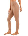 CRZ YOGA Women's Naked Feeling I High Waist Tight Yoga Pants Workout Leggings - 25 Inches Mocha Mousse 14