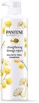 Pantene Sulfate Free Shampoo, Hair Strengthening Anti Frizz Damage Repair with Castor Oil, Safe for Color Treated Hair, Nutrient Blends, 440 mL