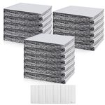 Reflective Bubble Insulation Sheet 6MM Thick Double Bubble Aluminum Foil Shield Garage Door Insulation Panels Kit Radiant Barrier for Windows RV Roof Attic Wall (24IN X 54IN, 16 PCS)