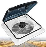 RV Roof Vent Fan 6-Speed-Reversible