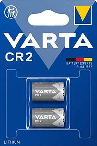 VARTA Piles CR2, lot de 2, 3V, piles spéciales pour petits appareils électroniques, longue durée de vie, hautes performances