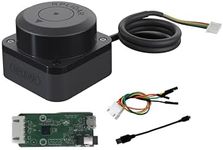 WayPonDEV RPLIDAR C1 360 Degree 2D Lidar Sensor, 12 Meters Scanning Radius Ranging Module Kit, SLAM ROS Robot LIDAR Sensor Scanner for Obstacle Avoidance and Navigation of Robots