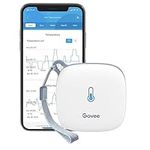 Govee WiFi Room Thermometer Hygrometer, Wireless Smart Indoor Temperature Humidity Sensor with Alert and Data Storage, for Baby Home Garage Greenhouse