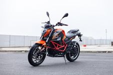 NK E-BIKES Electric Bike with Anti Theft Alarm & Burgler Security | Heavy-Duty E-scooty with USB Charging Point & Reverse Gear Feature (NKSL005_Orange)