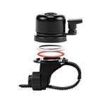 Bike Bell for Apple AirTag, Airtag Bike Mount Hidden for Bicycle Anti-Theft, Fits 7/8 to 13/8 Inch Bicycle Handlebars, GPS Tracker Holder for Adults Kids Girls