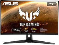 ASUS TUF Gaming VG279Q1A Gaming Monitor –27 inch Full HD (1920x1080), IPS, 165Hz (above 144Hz), Extreme Low Motion Blur, Adaptive-sync, FreeSync Premium, 1ms (MPRT), Black