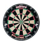 UNICORN UPL ECLIPSE PRO BRISTLE BOARD, Black/White/Red/Green