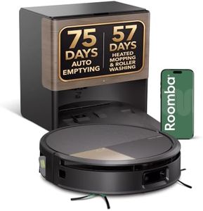 iRobot Roomba 705X Robot Vacuum & Mop Combo, 175x More Suction, Extending Self-Cleaning Roller Mop, Multifunction Dock, 75 Day Self-Emptying, Hot Wash/Dry, AI Obstacle Avoidance, Ideal for Pet Hair