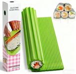 Shofilt Premium Silicone Sushi Making Kit - Rolling Mat for Beginners and Kids, 8.6 x 7.8 Inch