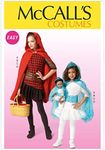 McCall's Patterns MC7035 CCE,Children's/Girls/Dolls Costumes,Sizes 3-4-5-6, White