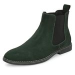 Blue Leather Men's 3964 Olive Boot_7 UK (3964-4)