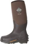 Men's Muck Boot Company Waterproof Wetland Rubber Hunting Boots Bark, BARK, 10M