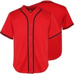 Youth Blank Baseball Jersey, Shirts