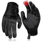 NoCry Tactical Gloves for Men with 