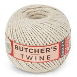 SteadMax Cooking Twine, 100% Natural Cotton Food Grade Baker’s Twine, Durable Meat and Vegetable Tie, Easy Dispensing (1 Pack of 360 ft)