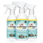 Urine Stop by Clear Away: Eco-Friendly Lemon-Scented Pet Deterrent & Odour Eliminator Spray - Safe for All Surfaces, Pets & Children - Versatile Indoor & Outdoor Use - Made in the UK (1 Litre)