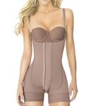 Ann Chery Comfort Line High Compression/Post Surgical/Daily Use/Body Shaper/Liposuction / Faja Colombiana ((Waist 27,5 - 29,5 Inch) Medium / 34, 5166-Mellisa-Cocoa), Cocoa, (Waist 27,5 - 29,5 Inch)