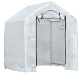 ShelterLogic GrowIT Backyard Greenhouse 6 x 4 x 6.5 ft., Translucent