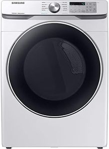 SAMSUNG DVE45T6200W 7.5 cu. ft. Electric Dryer with Steam Sanitize+ in White