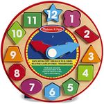 Melissa & Doug Shape Sorting Clock 
