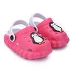 GLJ Naughty Angel First Walking Shoes for Baby Girls, Kids Clogs Slippers for Beach, Pool, Yard, Garden, Camping, Travel HOT Pink