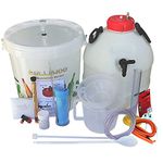 BALLIIHOO Home Brew Kit - Premium Equipment Starter Set with King Keg - Co2 Control Top Up System and Heat Belt