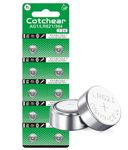 Cotchear 10pcs AG1 Battery LR621 364 Watch Battery 1.55V 364 SR621SW LR621 621 LR60 CX60 Alkaline Button Cell Batteries for Watch Toys Remote