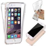 AMPLE® - Full Body (Back & Front) TPU Gel Protective Transparent Case Cover For IPHONE 6 PLUS/6S PLUS