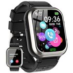 Kids Smart Watch,Smart Watch for kids with Phone Call SOS Music Video Camera Step Counter Alarm, Smart Watch for boysgirls Birthday Gifts 4-8 age