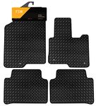 FSW - Compatible with Kia Sorento Hybrid 2020 On Tailored Car Floor Mats - Heavy Duty, 3mm Rubber Matting - Anti Slip Mat - Waterproof, Anti Slip Backing - 4 Piece Set Rubber Floor Mat Set