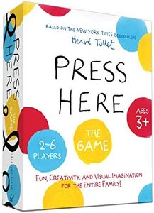 Hervé Tullet's Press Here Game (Art Games for Preschool, Preschool Game, Games for Children Ages 2-6)