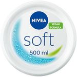 NIVEA Soft Moisturising Cream (500m