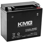 KMG Battery Compatible with Yamaha 400 YFM40FW Kodiak/Automatic 1996-2002 YTX20L-BS Sealed Maintenance Free Battery High Performance 12V SMF OEM Replacement Powersport