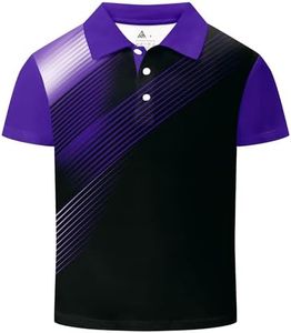 SECOOD Boys Short Sleeve Pique Polo Shirts Summer Casual Uniform Sport Tops for 6-16 Years